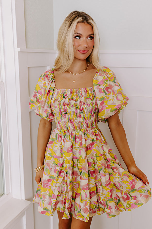 Ultimate Upstate Getaway Smocked Dress