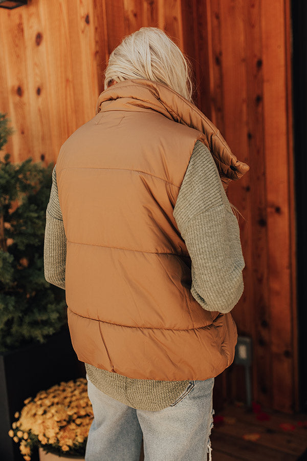 Premium Campfire Cozy Puffer Vest - Ultimate Outdoor Comfort