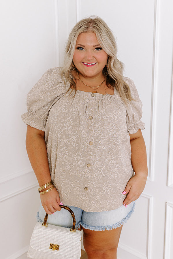 Premium Charming Moment Floral Top - Ultimate Style Upgrade