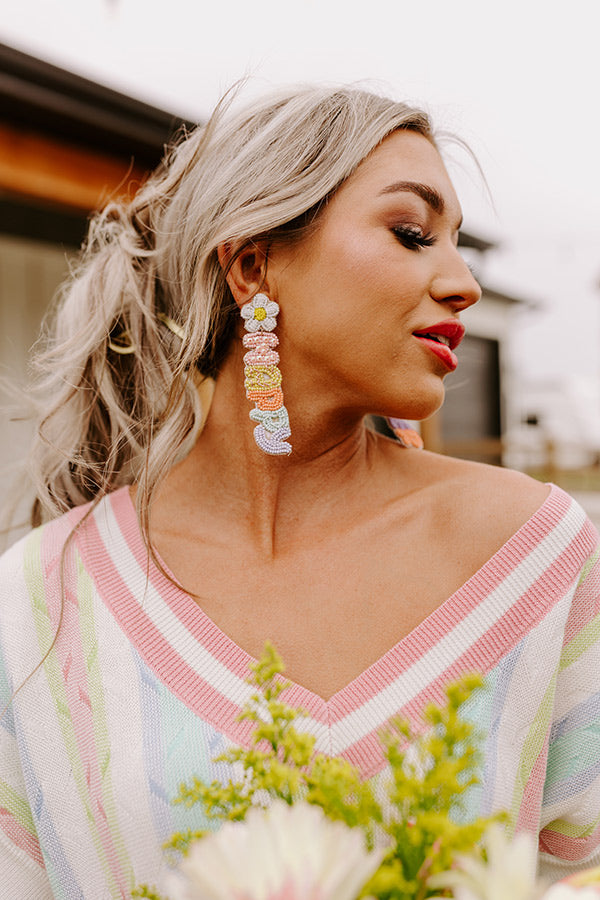 Premium Easter Beaded Earrings - Ultimate Spring Style