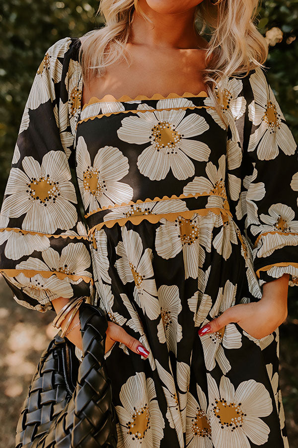 Ultimate Flirty Smile Floral Mini Dress - Effortless Style & Fresh Energy