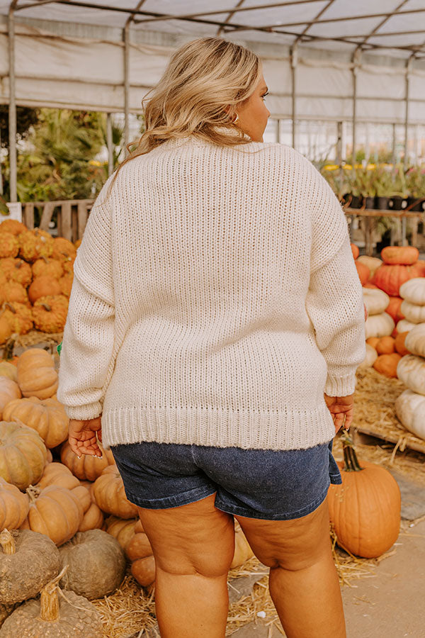 Ultimate Floral Fields Knit Sweater - Premium Comfort & Style