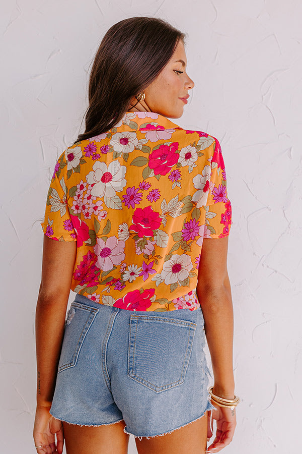 Premium Blissful Beats Floral Top - Feminine & Chic