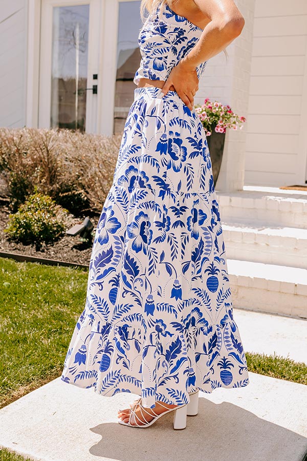 Ultimate Mediterranean Escape Maxi Skirt