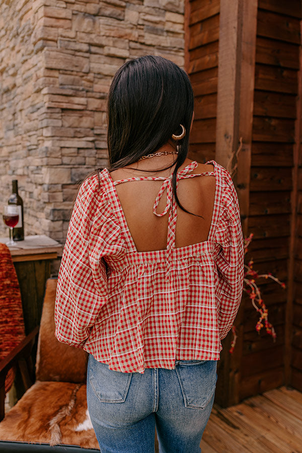 Ultimate Chic Gingham Blouse: Effortless Style & Comfort