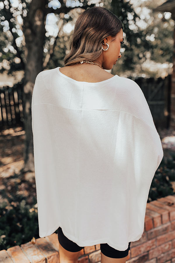 Ultimate Comfort Oversized Dolman Tee - Ivory