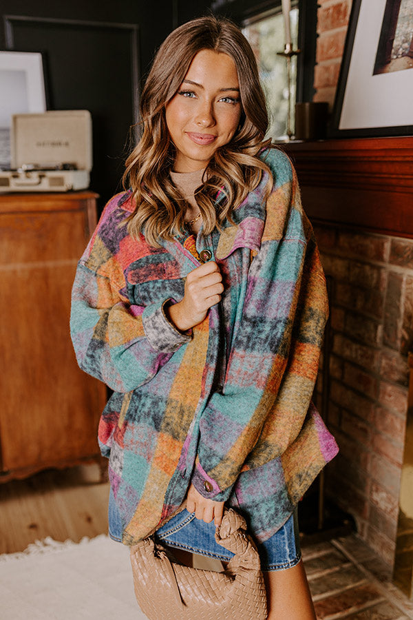 Ultimate Cozy Plaid Jacket