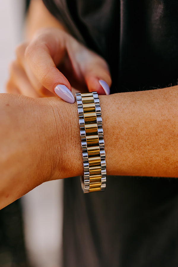 Premium Silver Watchband Bracelet - Ultimate Style Upgrade