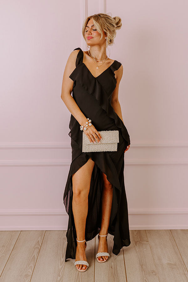 Ultimate Party Ruffle Maxi Dress - Showstopper Style