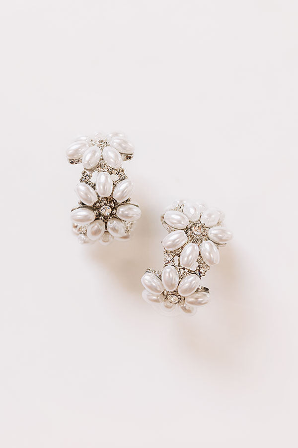 Premium Floral Dreams Hoop Earrings - Ultimate Style Upgrade