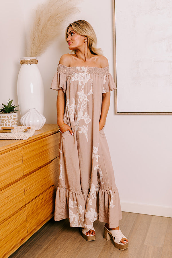 Premium Maxi Dress - Live in the Moment Collection