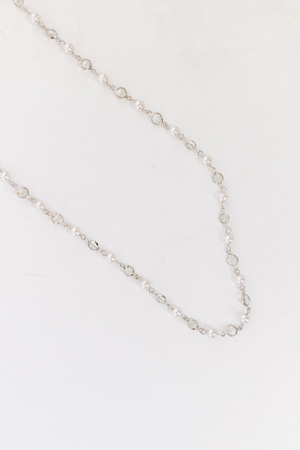 Premium Sweet Charmer Necklace - Elegant Silver Design