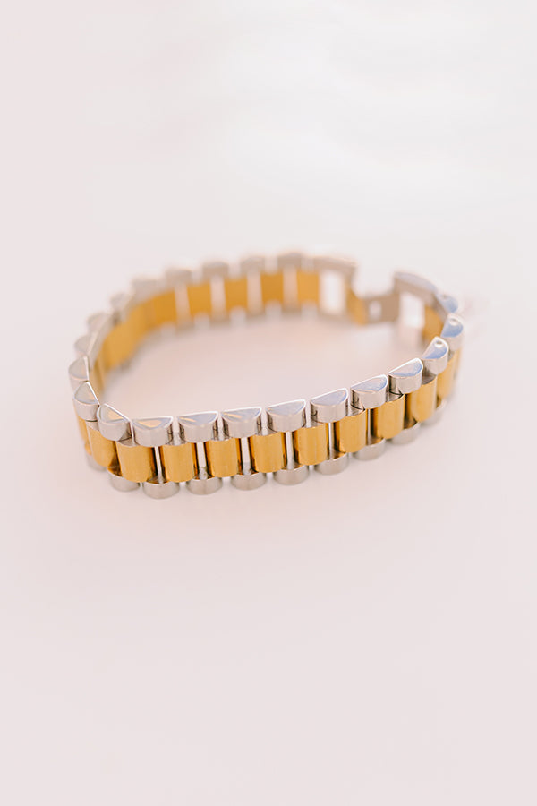 Premium Silver Watchband Bracelet - Ultimate Style Upgrade