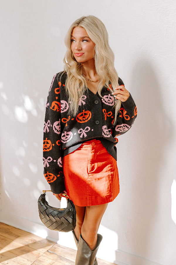 Premium Halloween Knit Cardigan - Ultimate Cozy Style