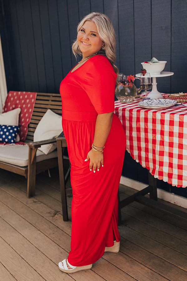 Ultimate Backyard BBQ Jumpsuit for Curves