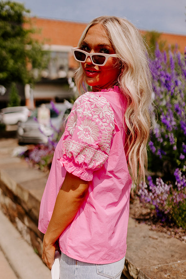 Ultimate Summer Style Embroidered Top