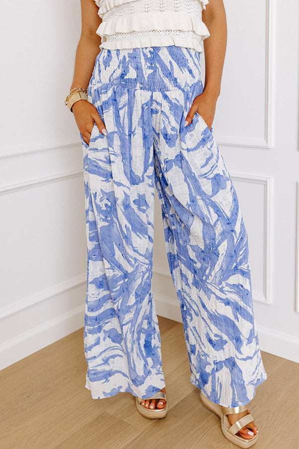 Ultimate Sandy Silhouette Smocked Pants