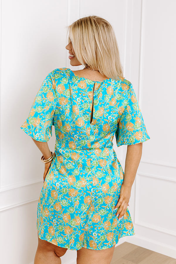 Premium Coastal Floral Romper - Ultimate Summer Style