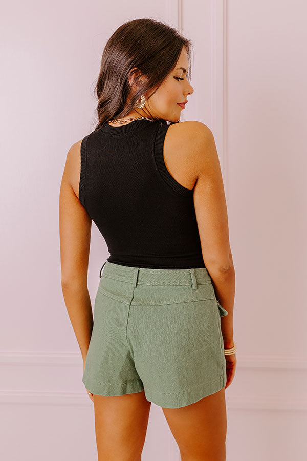 Ultimate Stop Time Sleeveless Top - Black