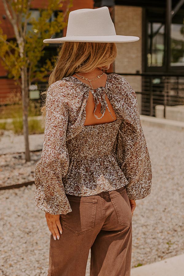 Ultimate Boho Floral Love Top