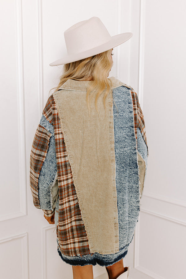 Premium Fall Plaid Jacket - Ultimate Layering Essential