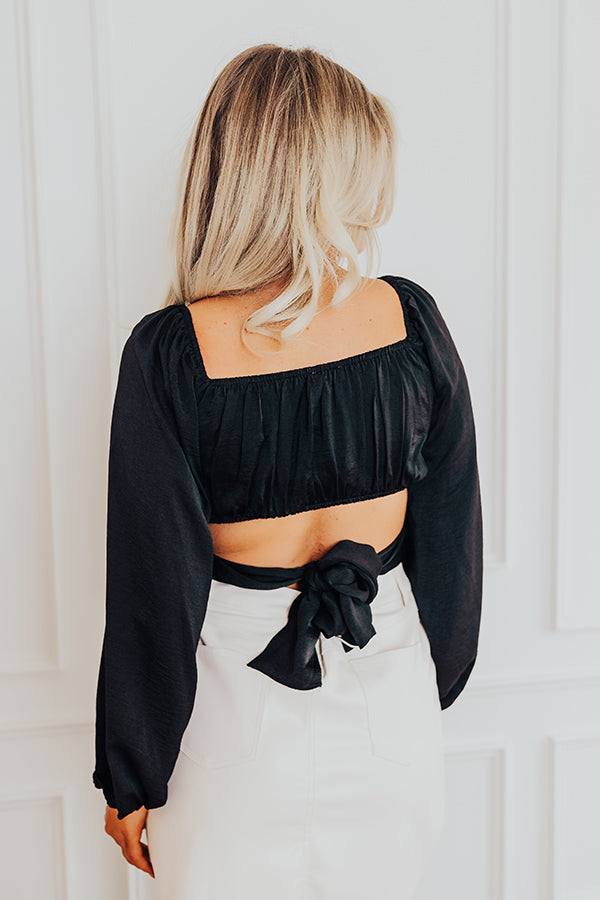 Premium London Escape Crop Top