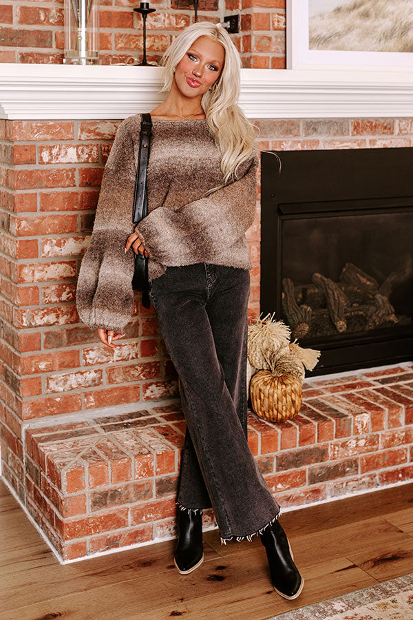 Premium Maple Grove Wool-Blend Knit Sweater