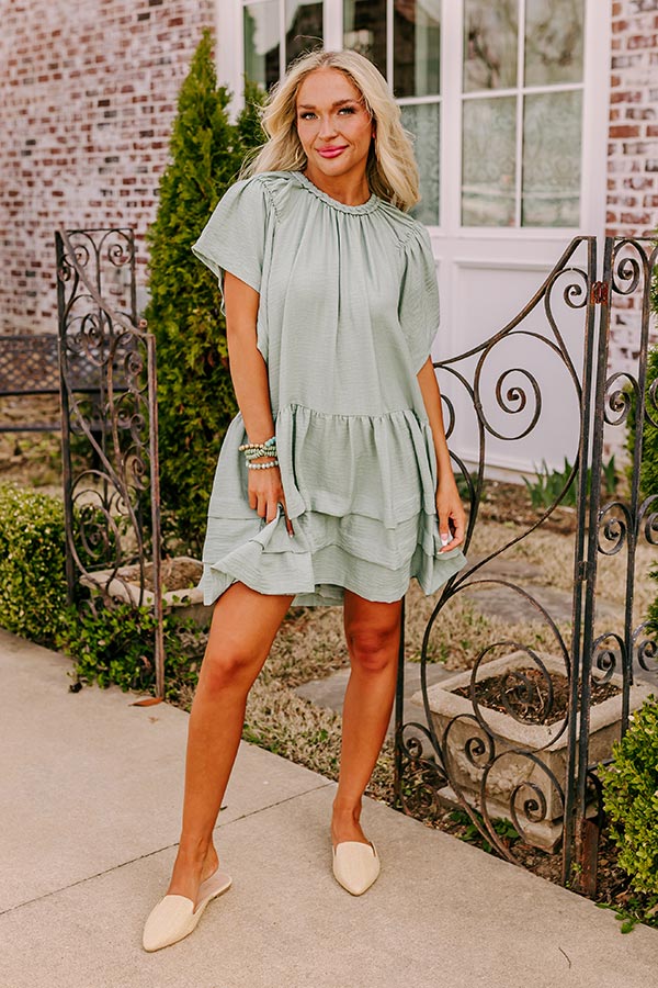 Ultimate Southern Sweetheart Shift Dress in Pear - Premium Style & Comfort