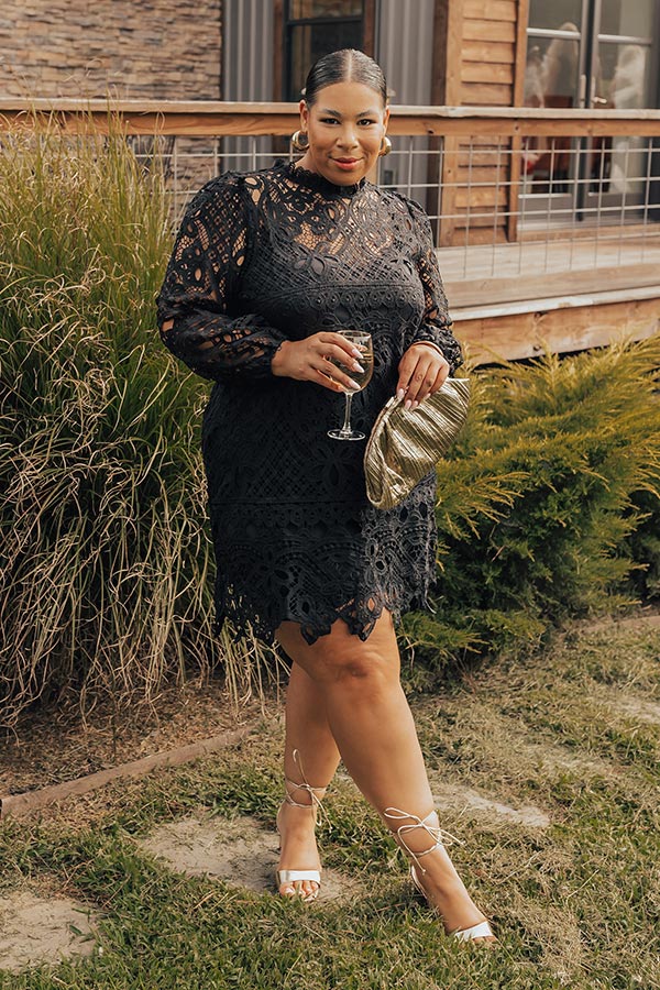 Ultimate Lace Mini Dress - Elegant & Versatile