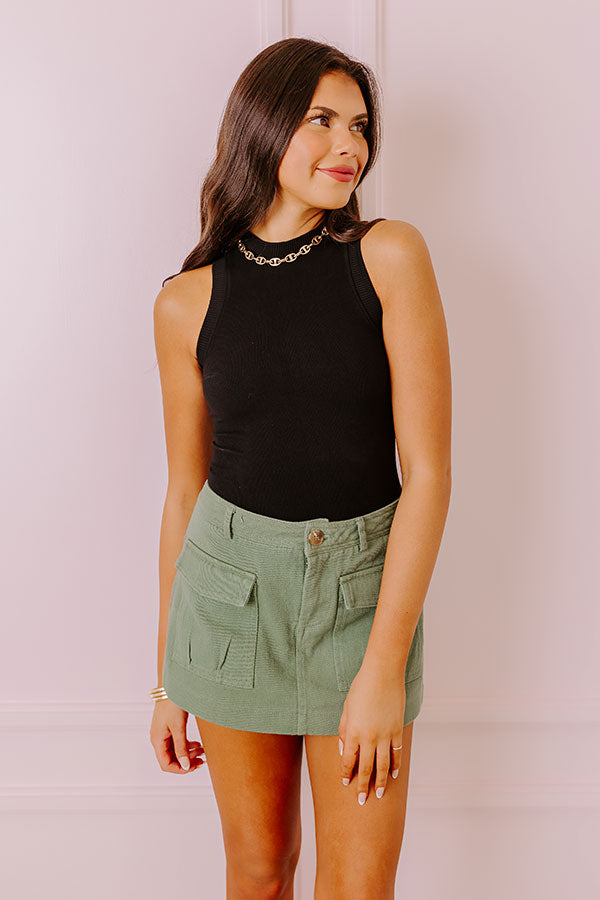 Ultimate Stop Time Sleeveless Top - Black