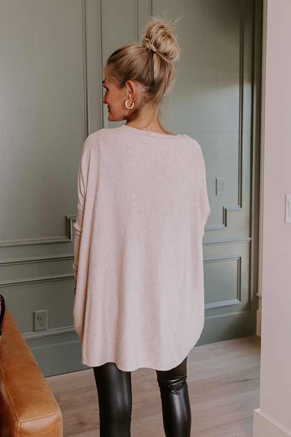 Ultimate Cozy Sweater Top - Birch | Effortless Chic Style