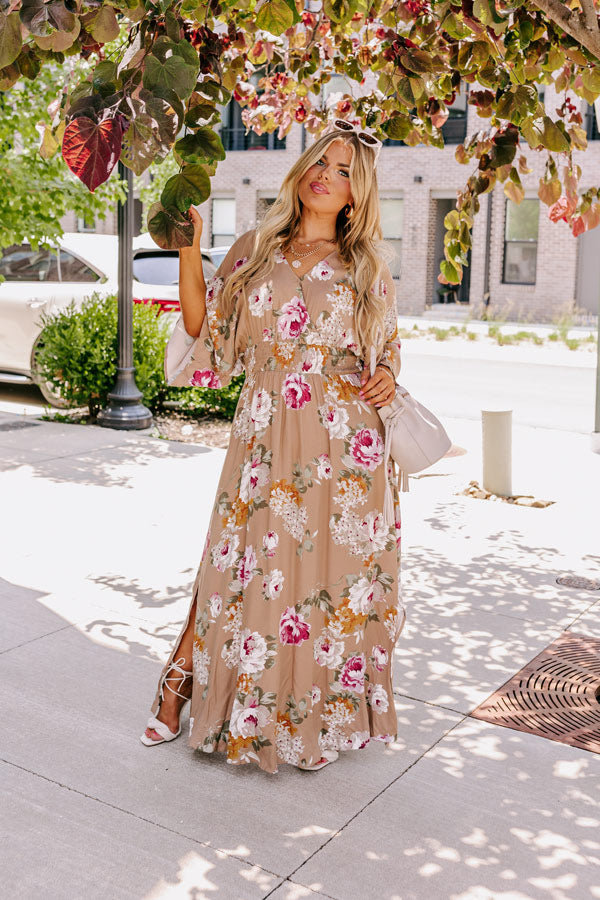 Ultimate Romantic Floral Maxi Dress - Change It Up Collection