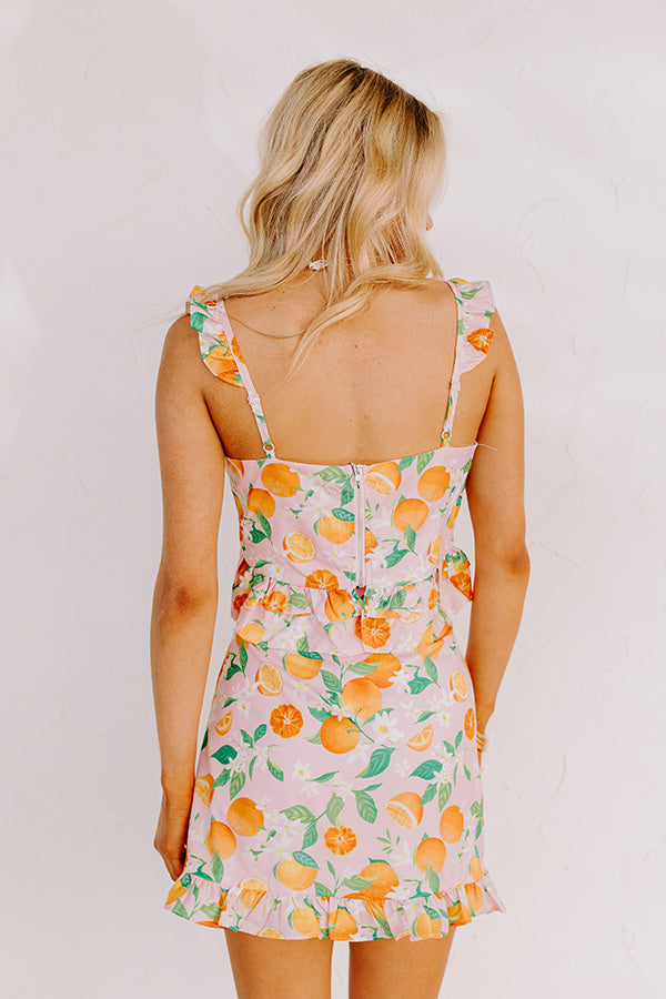 Premium Citrus Sweet Crop Top - Ultimate Summer Style