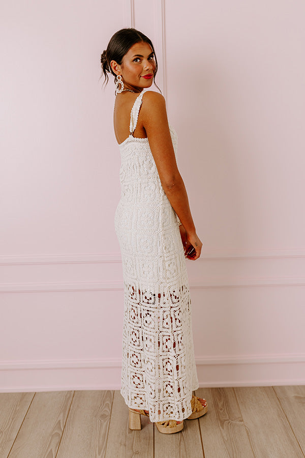 Ultimate Boho Chic Crochet Maxi Dress