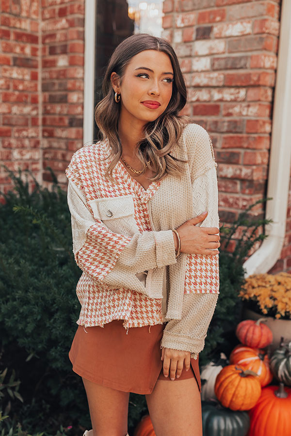 Premium Pumpkin Patch Color Block Sweater - Ultimate Fall Style