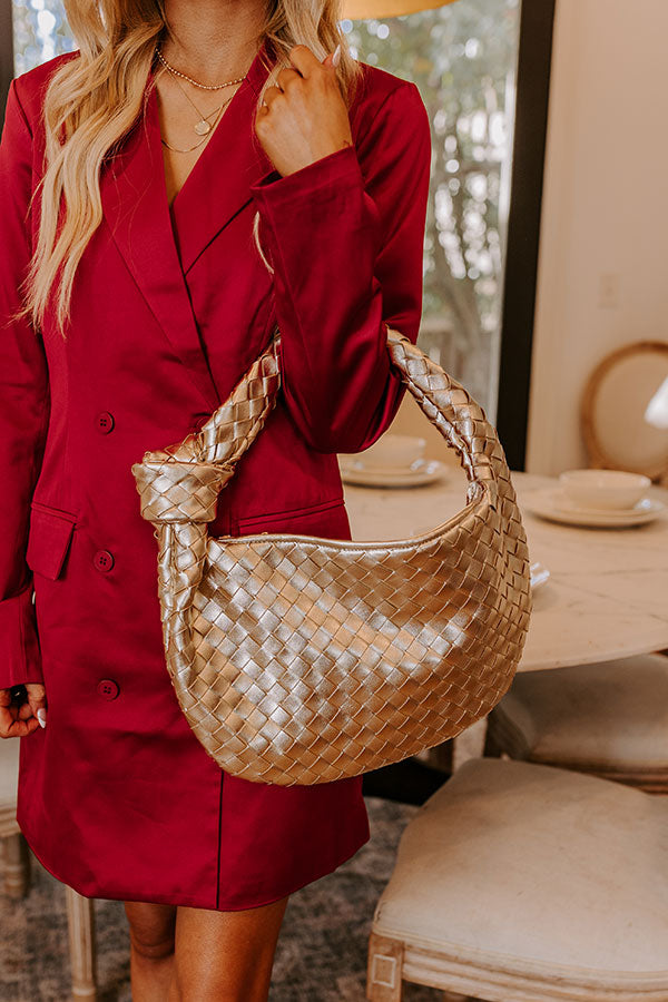 Premium Glam Metallic Tote - Ultimate Style Upgrade