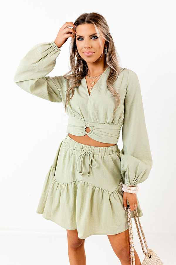 Premium Bellflower Crop Top - Ultimate Style Statement