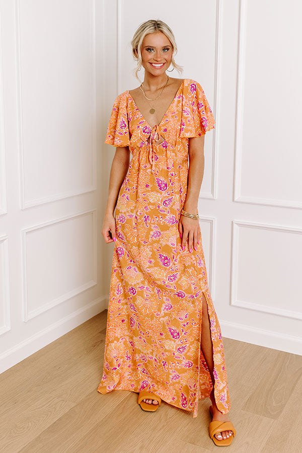 Ultimate Joyful Journeys Maxi Dress - Premium Floral Elegance