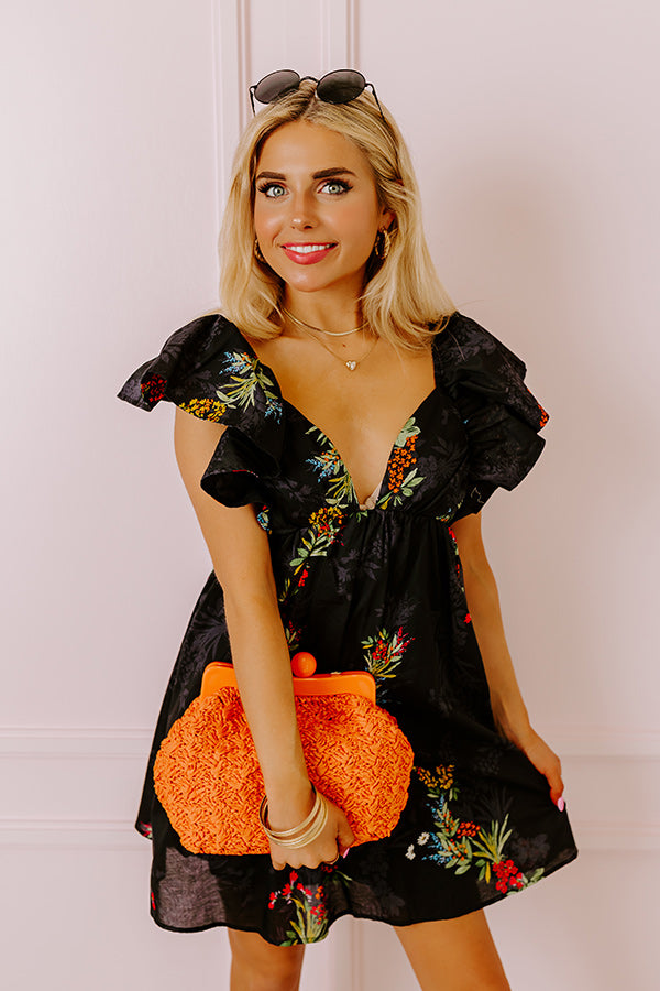 Premium Catalina Cruise Floral Mini Dress