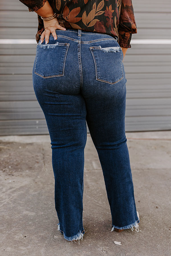 JUDY BLUE Premium High Waist Bootcut Jeans for Curves