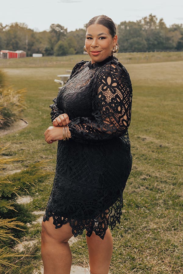 Ultimate Lace Mini Dress - Elegant & Versatile