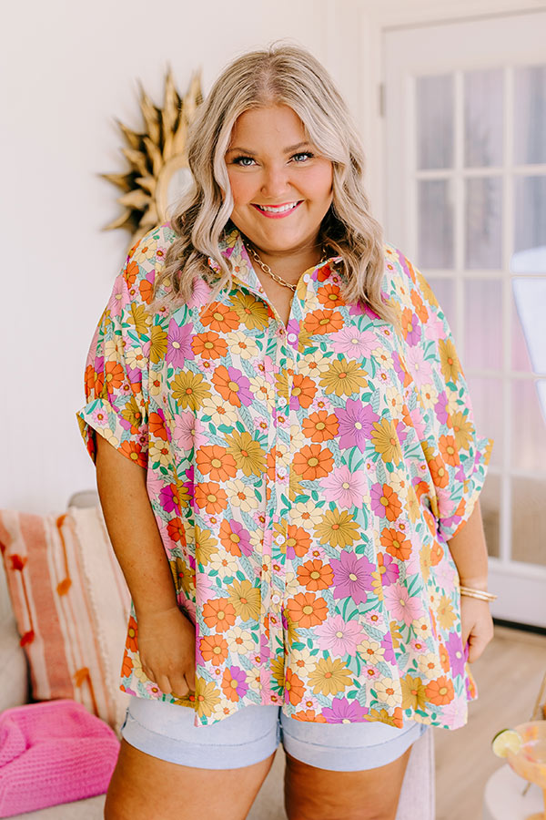 Premium Floral Shift Top - Ultimate Comfort & Style