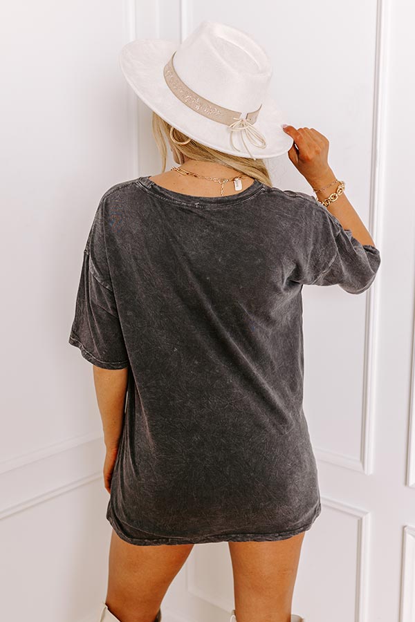 Ultimate Oversized Vintage Wash Graphic Tee - All Is Well