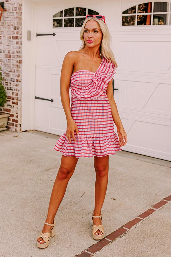 Premium Sweet Charmer Ruffle Mini Dress - Ultimate Summer Style