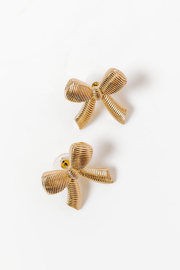 Premium Bow Stud Earrings - Ultimate Charm for Every Outfit