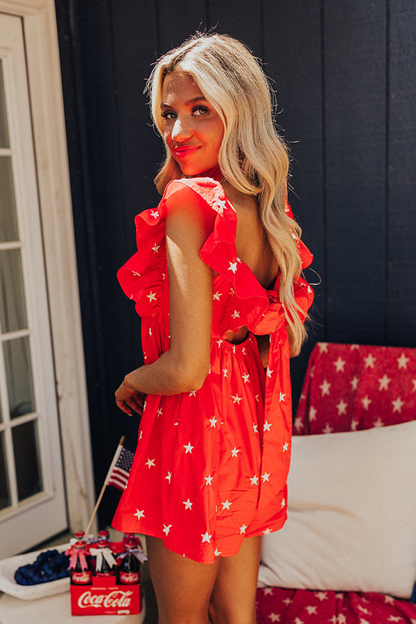 Ultimate Starry Night Embroidered Romper
