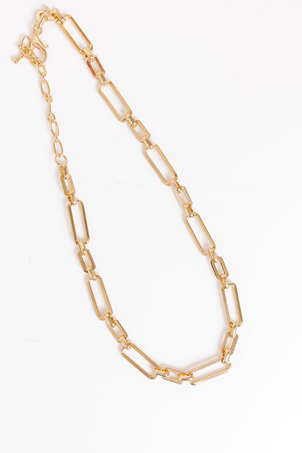 Premium Stay Connected Link Necklace - Ultimate Style Upgrade