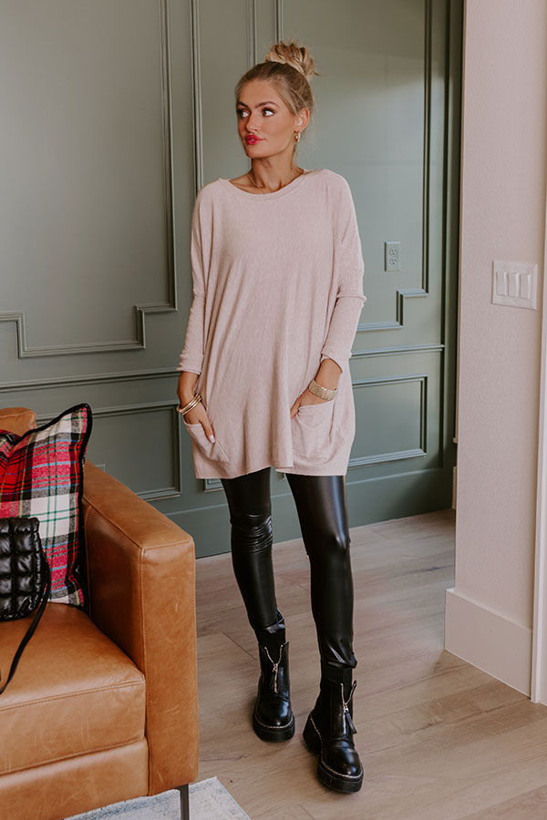 Ultimate Cozy Sweater Top - Birch | Effortless Chic Style
