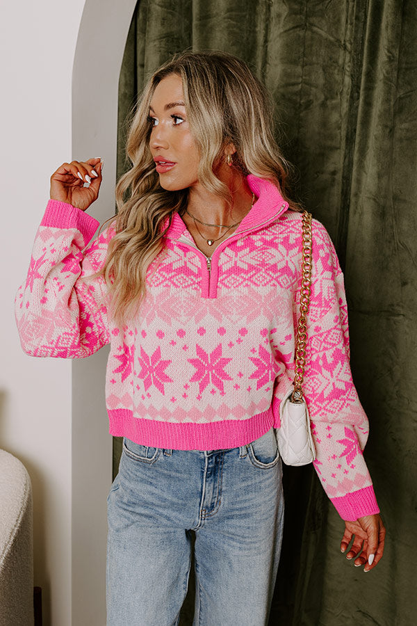 Premium Cozy Ski Lodge Knit Sweater