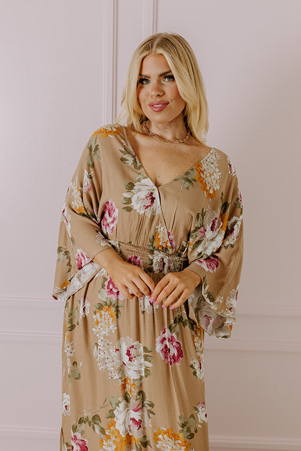 Ultimate Romantic Floral Maxi Dress - Change It Up Collection